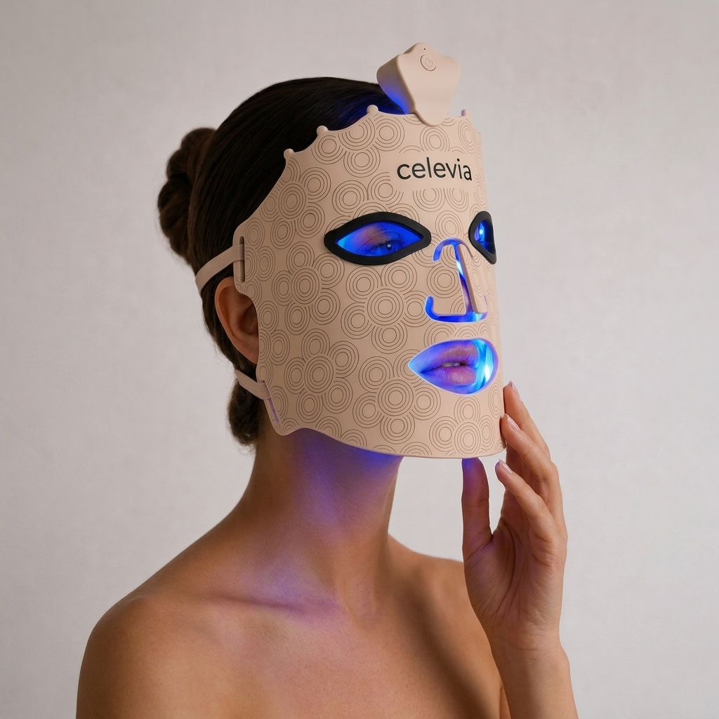 Ritual Glow Mask, 7 lichtstanden elk met een eigen rol